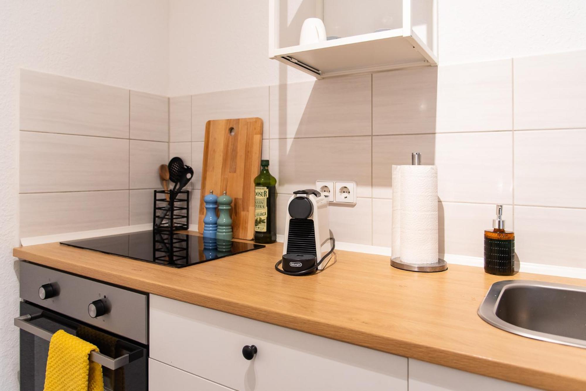 Smart & Cozy Apartment - Balkon, Netflix, Nespresso Chemnitz Ngoại thất bức ảnh